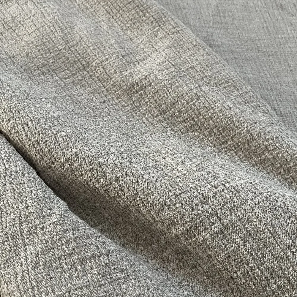 Pottery Barn Duvet Cover Full Queen 92 in x 88 in Gray 100% Cotton Button Close